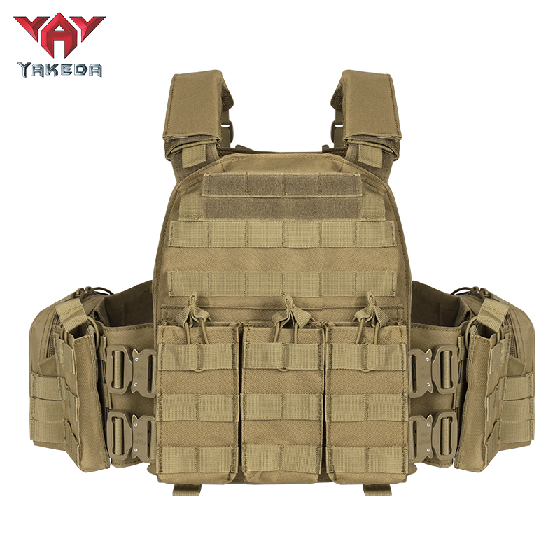VT-6031-6 Yakeda MC Tactical Gear Chaleco Tactico Weighted Plate Carrier Vest Nylon Colete Tatico Military Training Vest - ForcesArmy