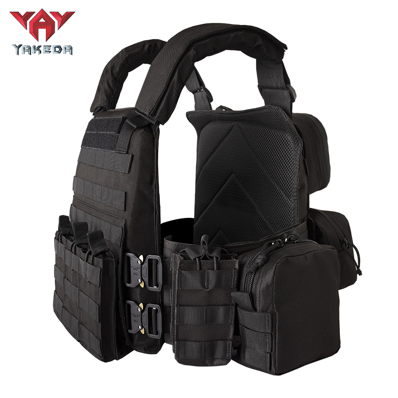 VT-6031-6 Yakeda MC Tactical Gear Chaleco Tactico Weighted Plate Carrier Vest Nylon Colete Tatico Military Training Vest - ForcesArmy