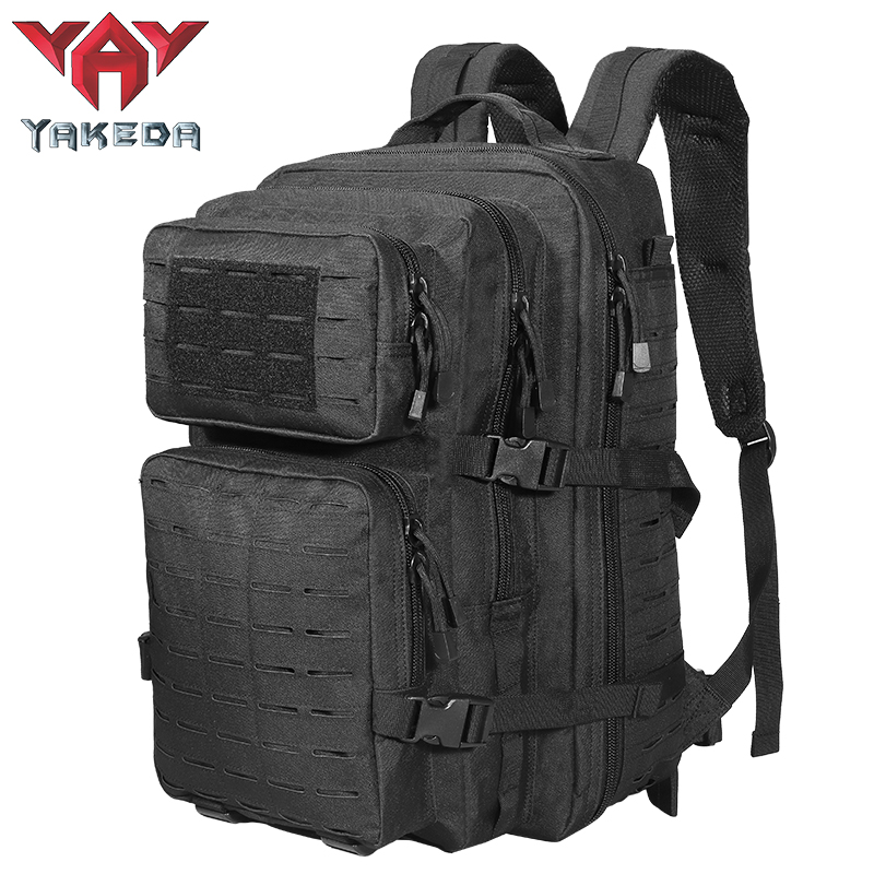 GB-0065 Mountaineering Military Tactical Backpack Men's Hiking Sports Backpack Camouflage System 3P Outdoor Bag 45L - ForcesArmy