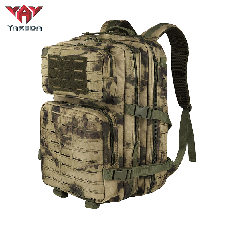 GB-0065 Mountaineering Military Tactical Backpack Men's Hiking Sports Backpack Camouflage System 3P Outdoor Bag 45L - ForcesArmy