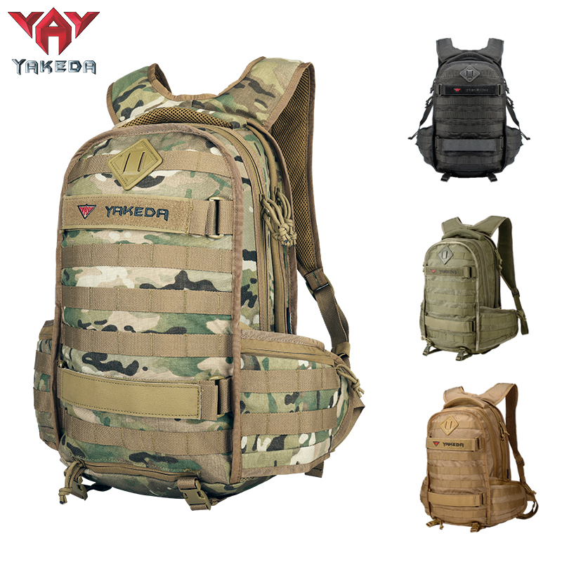 KF-087 Tactical Backpack 1000D Military  Army Bag Outdoor Waterproof 40L Bagpack Waterproof Travel Hiking Mochila Molle Bags - ForcesArmy