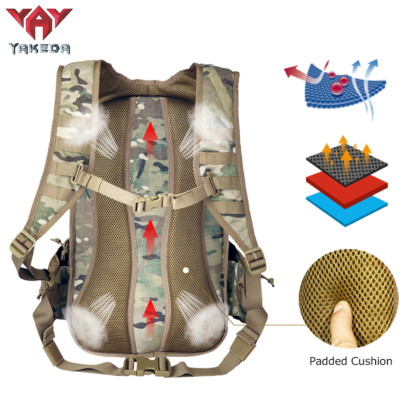 KF-087 Tactical Backpack 1000D Military  Army Bag Outdoor Waterproof 40L Bagpack Waterproof Travel Hiking Mochila Molle Bags - ForcesArmy