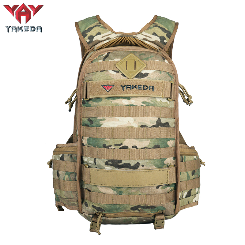 KF-087 Tactical Backpack 1000D Military  Army Bag Outdoor Waterproof 40L Bagpack Waterproof Travel Hiking Mochila Molle Bags - ForcesArmy