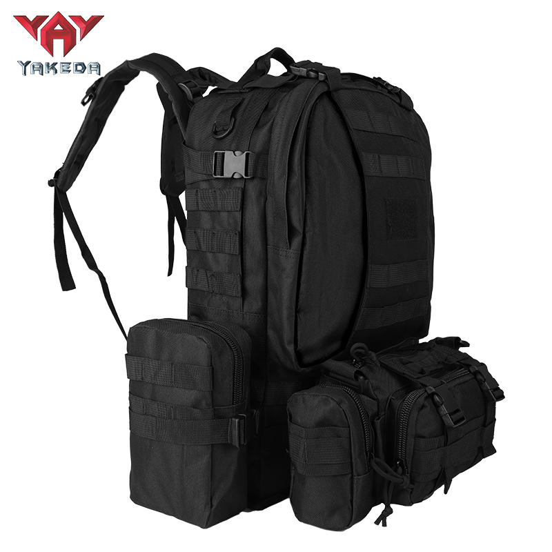 BK-2437 YAKEDA Tactical Backpack Military Fan CS Training Bag - ForcesArmy
