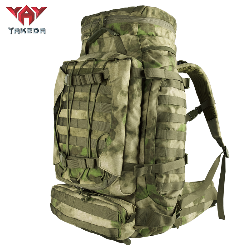19780 YAKEDA Tactical Backpack Military Rucksack Traveling Hiking Outdoor 90L - ForcesArmy