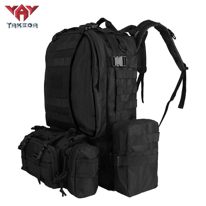 BK-2437 YAKEDA Tactical Backpack Military Fan CS Training Bag - ForcesArmy