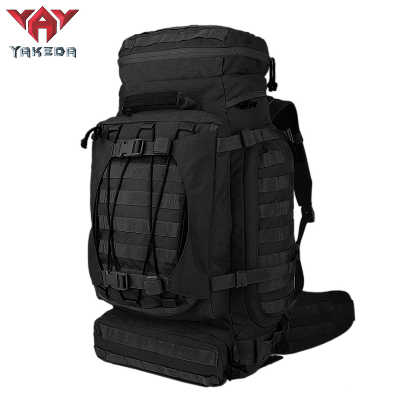 19780 YAKEDA Tactical Backpack Military Rucksack Traveling Hiking Outdoor 90L - ForcesArmy