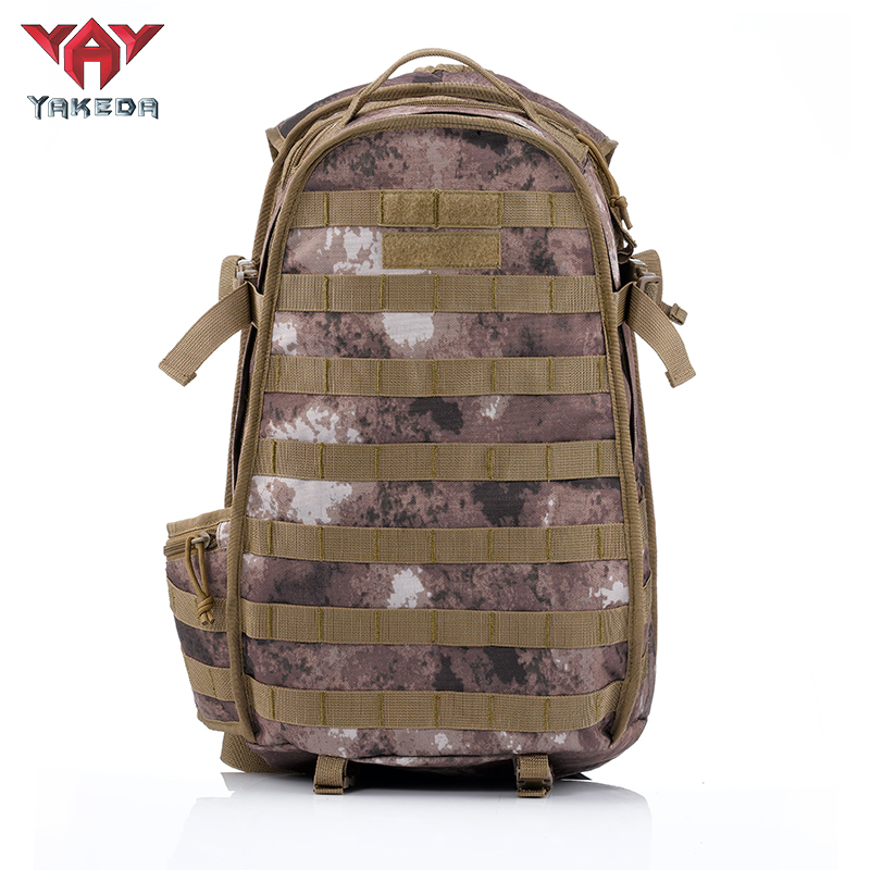 A88043 YAKEDA 55L Large Capacity Outdoor Sports Basketball Waterproof Camouflage Backpack Mountain Bag - ForcesArmy