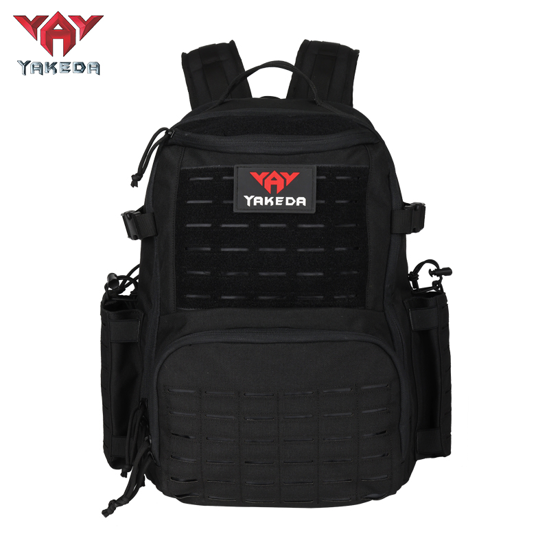 BK-2357 Tactical Backpack Hiking Bag Outdoor Sports Shoulder Bag Wear-Resistant Polyester Travel Hiking Large Capacity Backpacks - ForcesArmy