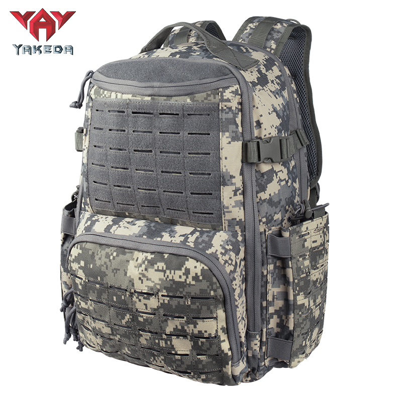 BK-2357 Tactical Backpack Hiking Bag Outdoor Sports Shoulder Bag Wear-Resistant Polyester Travel Hiking Large Capacity Backpacks - ForcesArmy