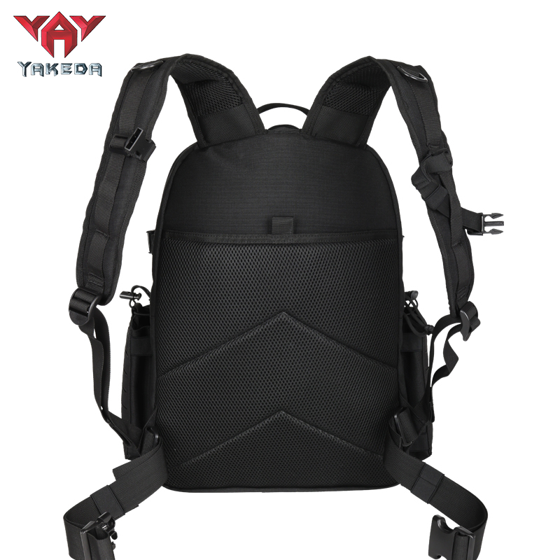 BK-2357 Tactical Backpack Hiking Bag Outdoor Sports Shoulder Bag Wear-Resistant Polyester Travel Hiking Large Capacity Backpacks - ForcesArmy