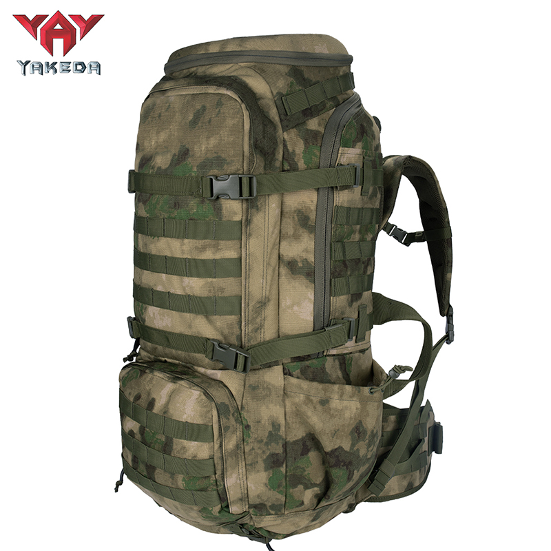 BK-2498 YAKEDA Tactical Backpack Camping Riding Hiking Bag 65L - ForcesArmy