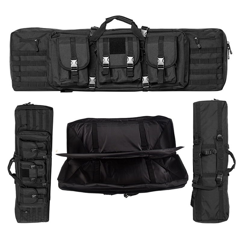GN-9088 Multi-Functional Double-Layer Tactical Gun Bag Outdoor Sports Equipment Handheld Shoulder Bag - ForcesArmy