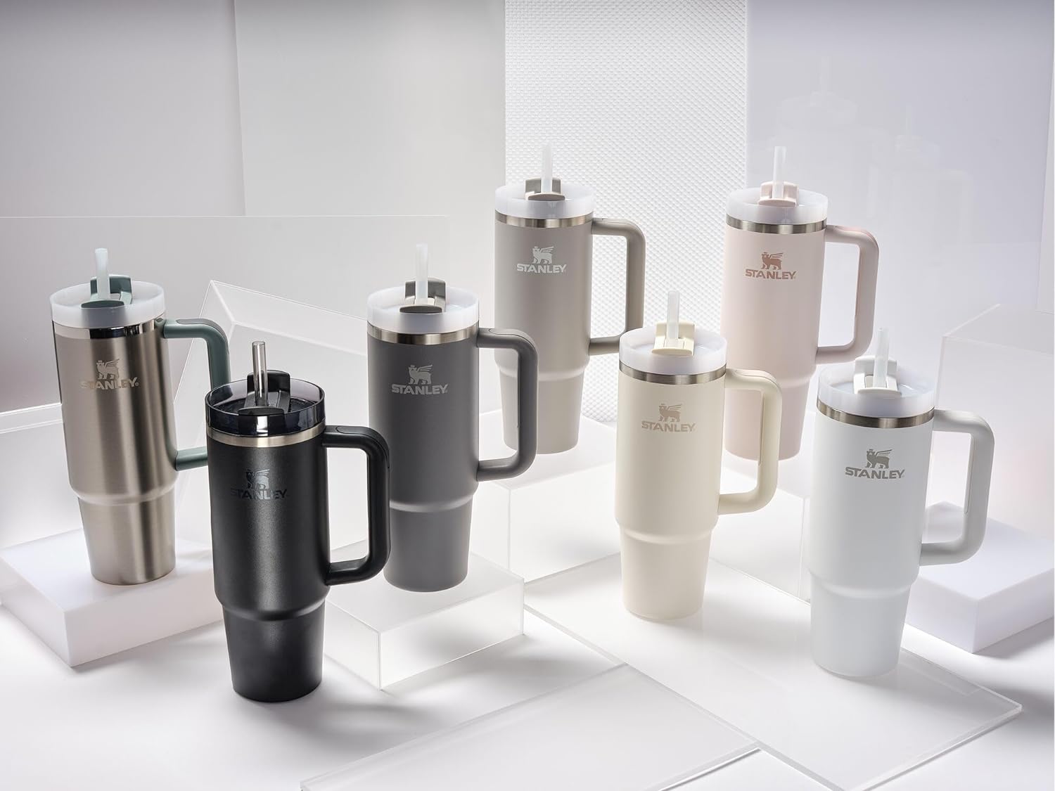 Stanley Stainless Steel Vacuum Insulated Tumbler with Lid and Straw for Water, Iced Tea or Coffee, 30oz - ForcesArmy