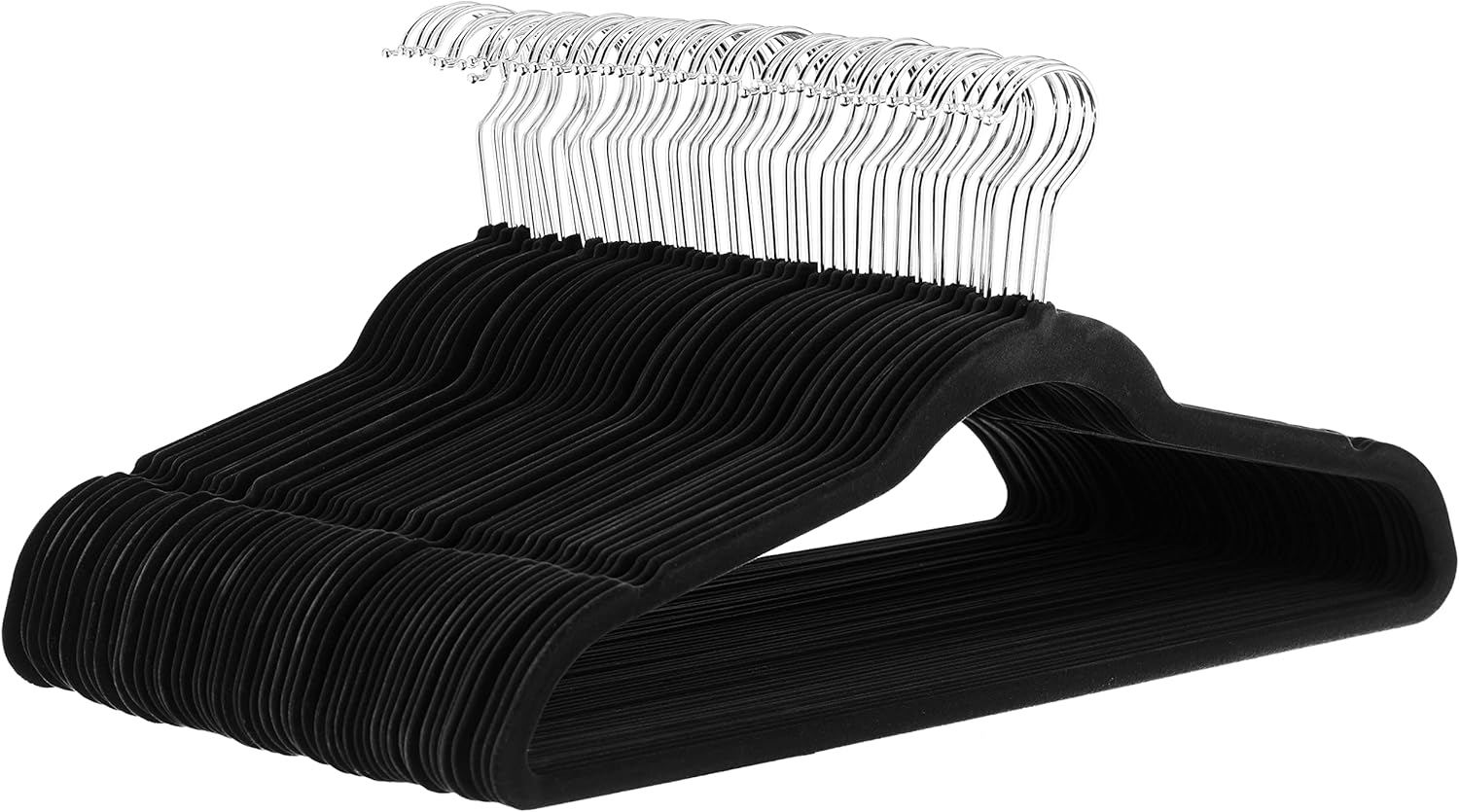 Basics Slim, Velvet, Non-Slip Suit Clothes Hangers - ForcesArmy
