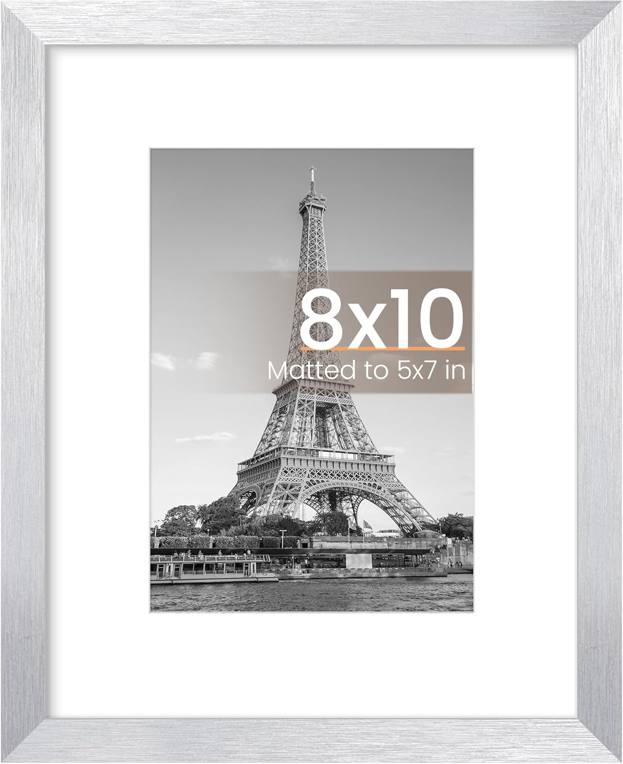 Picture Frame, Display Pictures 6x8 with Mat or 8.5x11 Wall Hanging Photo Certificate Frame - ForcesArmy