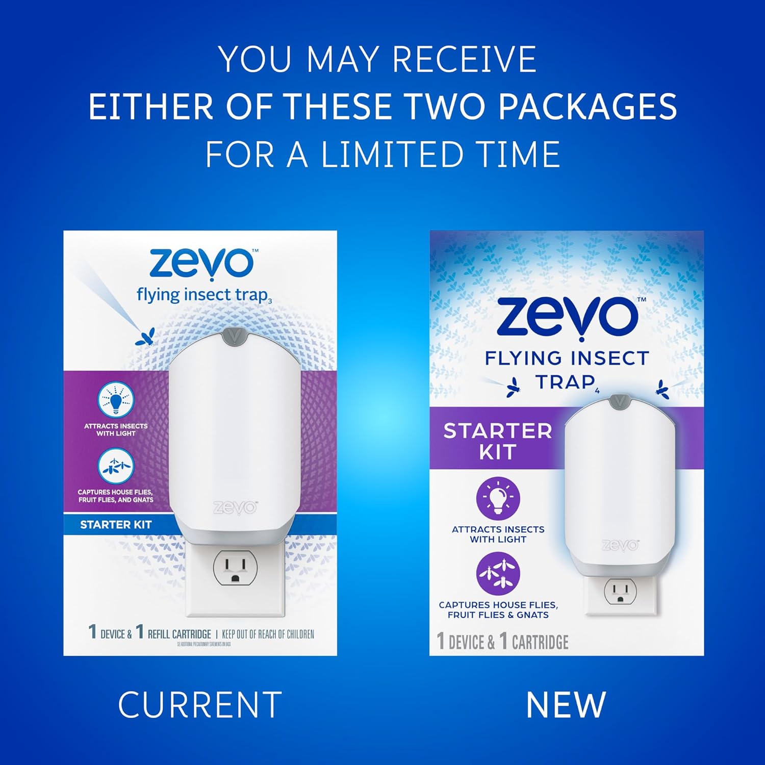 Flying Insect Trap for Indoors: Light Trap Captures Fruit Flies, Gnats and Houseflies - ForcesArmy