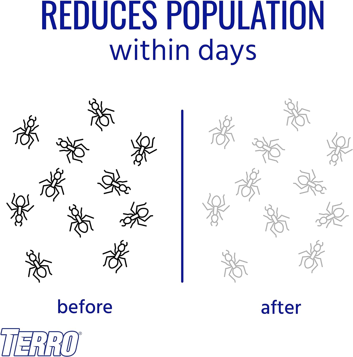 TERRO T300B Liquid Ant Killer, 12 Bait Stations - ForcesArmy