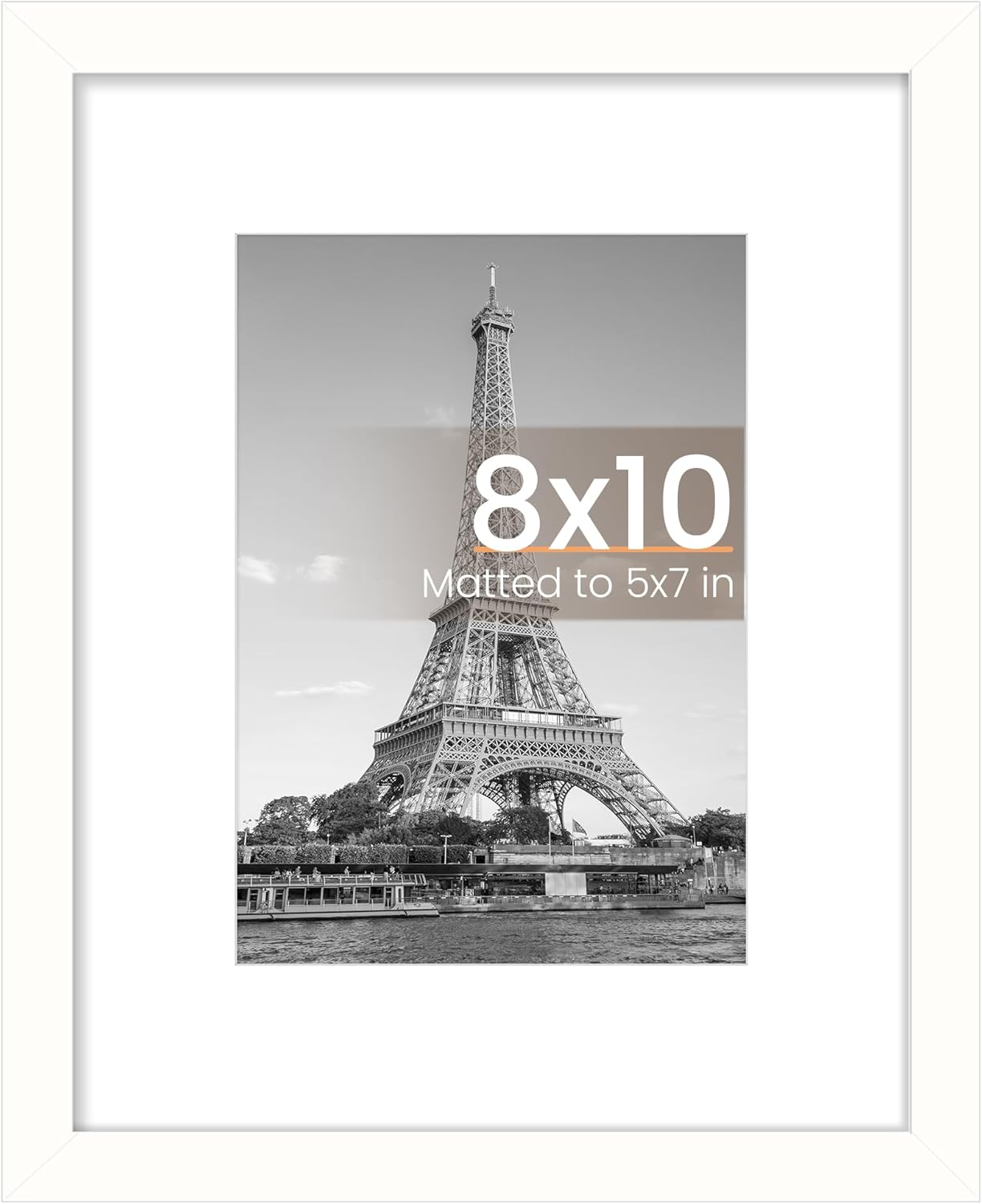 Picture Frame, Display Pictures 6x8 with Mat or 8.5x11 Wall Hanging Photo Certificate Frame - ForcesArmy