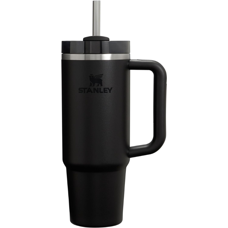 Stanley Stainless Steel Vacuum Insulated Tumbler with Lid and Straw for Water, Iced Tea or Coffee, 30oz - ForcesArmy