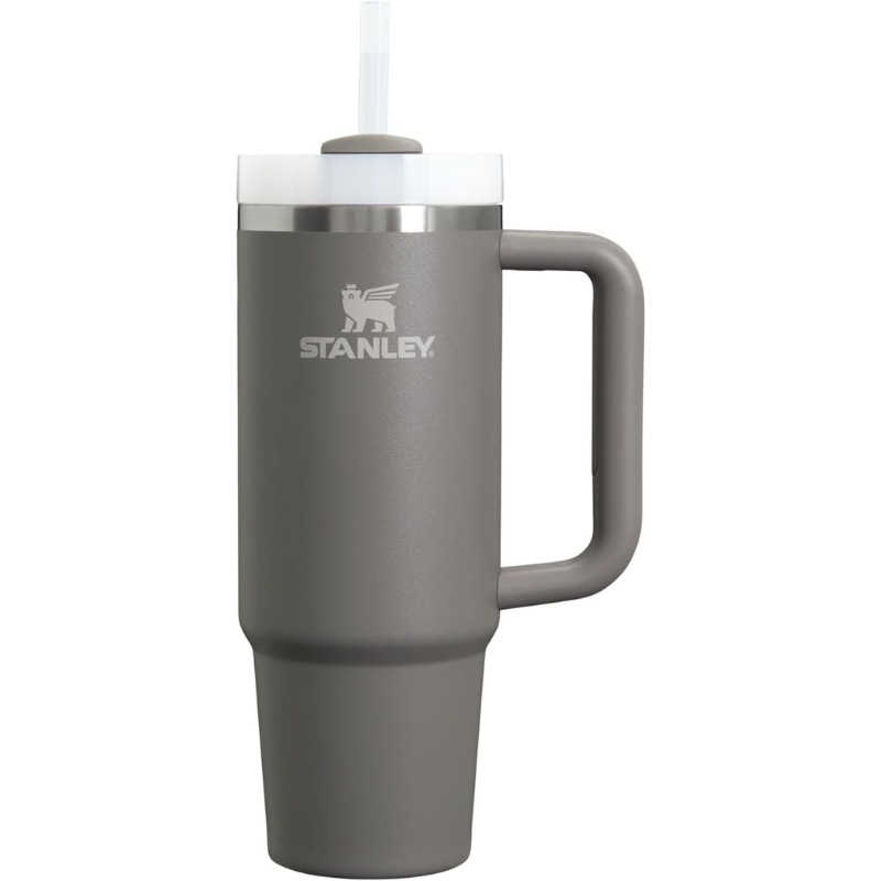 Stanley Stainless Steel Vacuum Insulated Tumbler with Lid and Straw for Water, Iced Tea or Coffee, 30oz - ForcesArmy