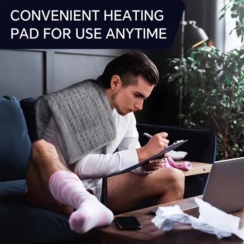 Heating Pad For Back - 4 Heat Levels Up To 150°F & 2-Hour Auto-Off - ForcesArmy