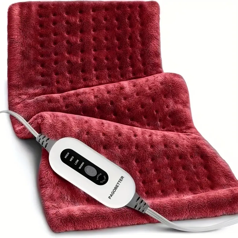 Heating Pad For Back - 4 Heat Levels Up To 150°F & 2-Hour Auto-Off - ForcesArmy