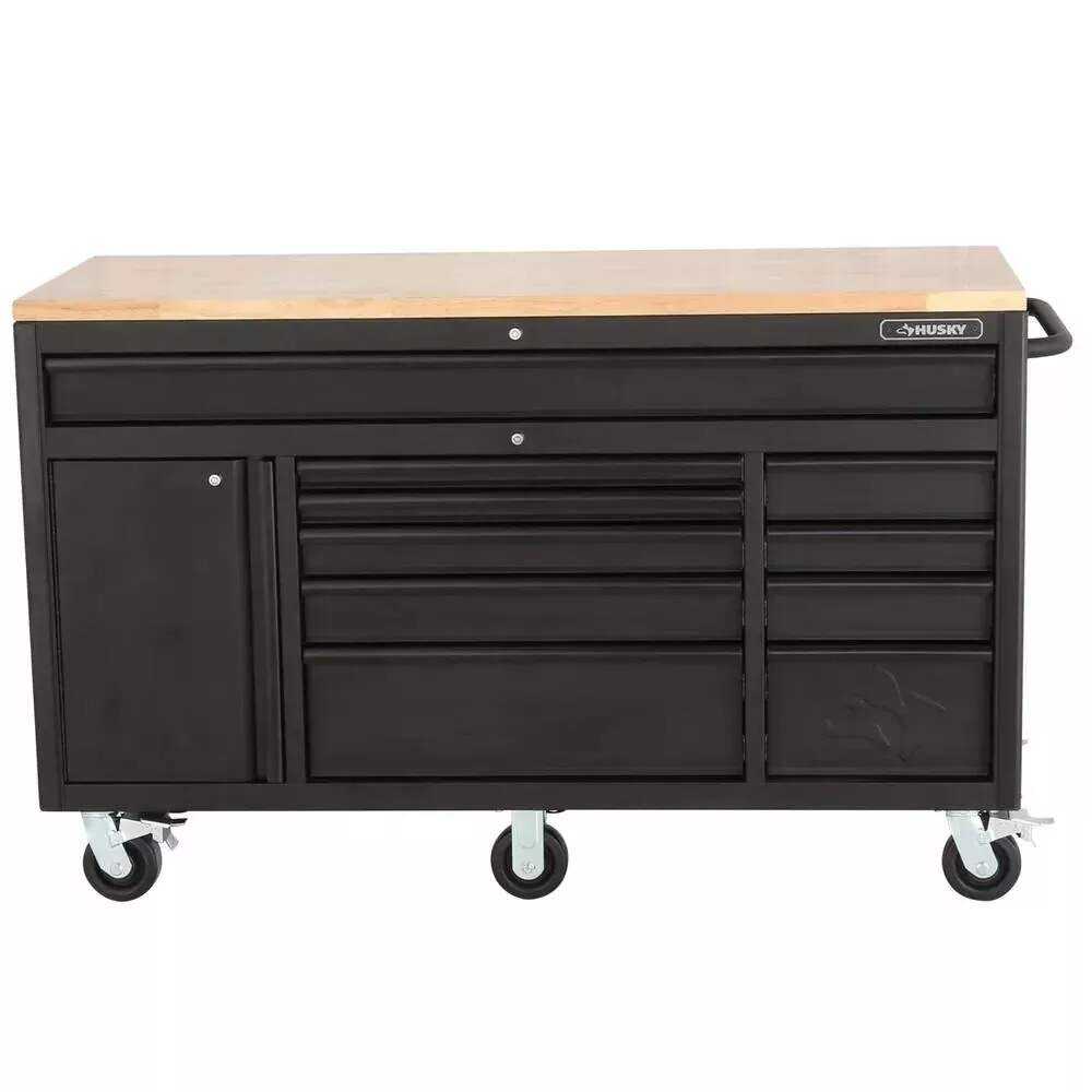 HEAVYDUTY 60 IN. W 10DRAWER, DEEP TOOL CHEST MOBILE WORKBENCH IN