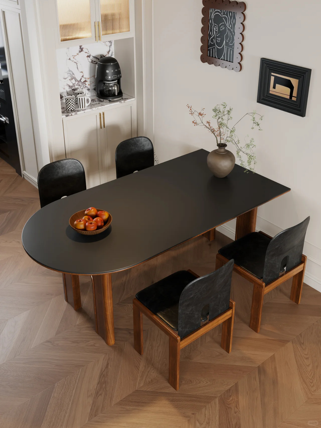 Ash wood solid wood dining table LIDL