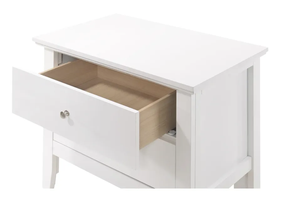 Primo 2-Drawer Nightstand (24 in. H x 15.5 in. W x 19 in. D)