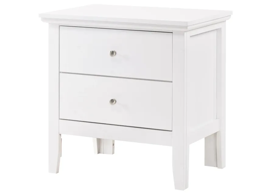 Primo 2-Drawer Nightstand (24 in. H x 15.5 in. W x 19 in. D)