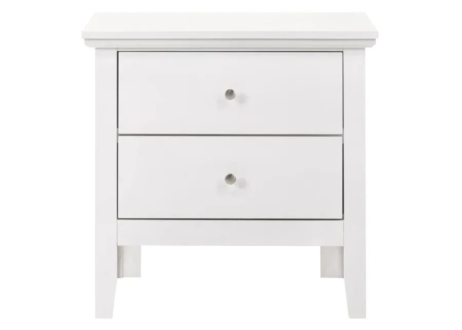 Primo 2-Drawer Nightstand (24 in. H x 15.5 in. W x 19 in. D)