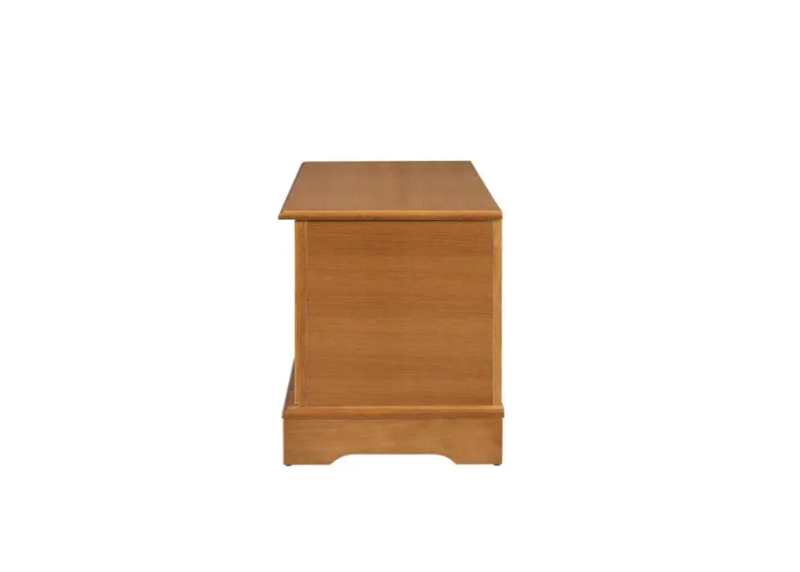 Paula Rectangular Cedar Chest Honey