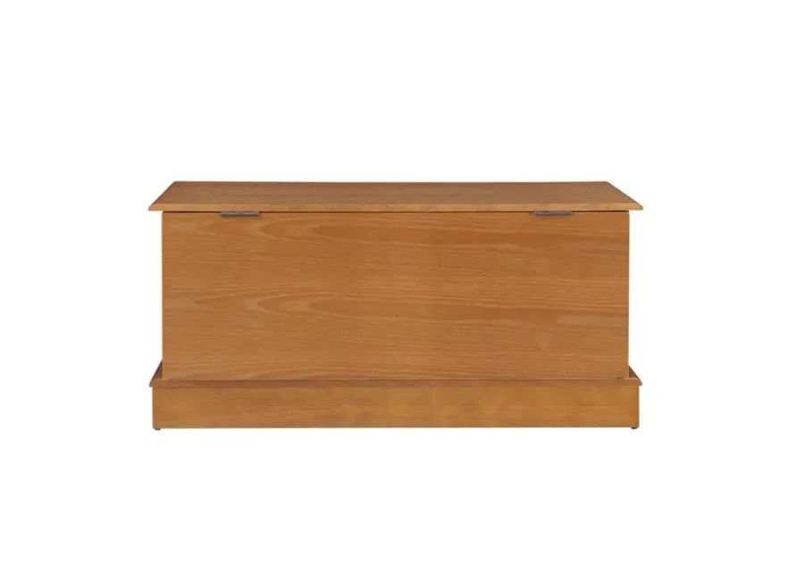Paula Rectangular Cedar Chest Honey