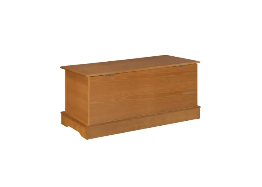 Paula Rectangular Cedar Chest Honey