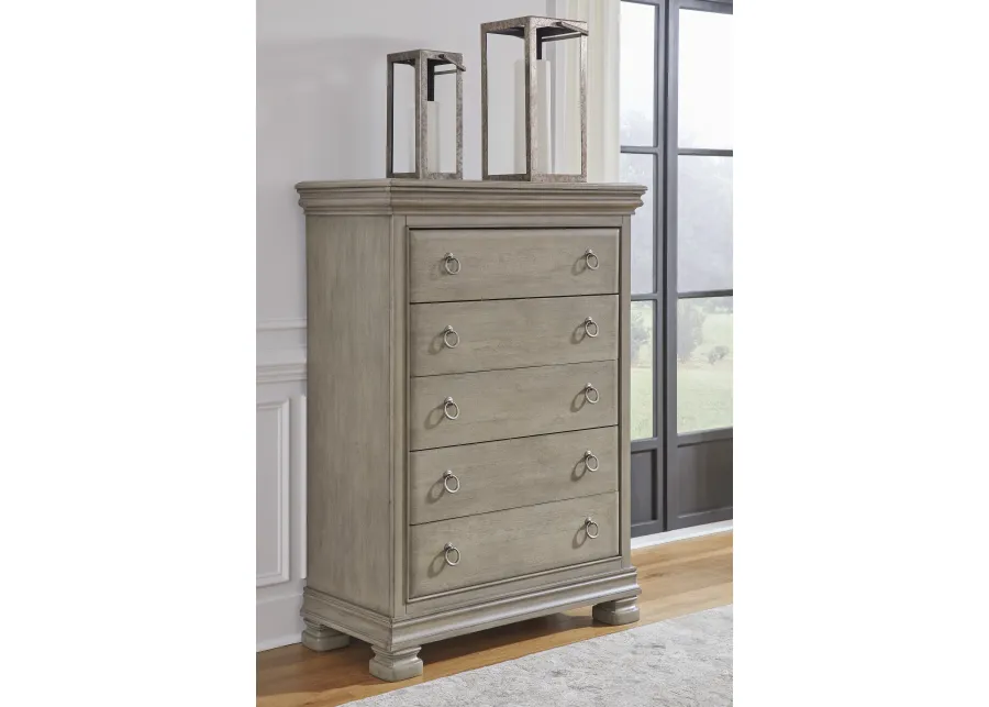 Lexorne 5 Drawer Chest of Drawers