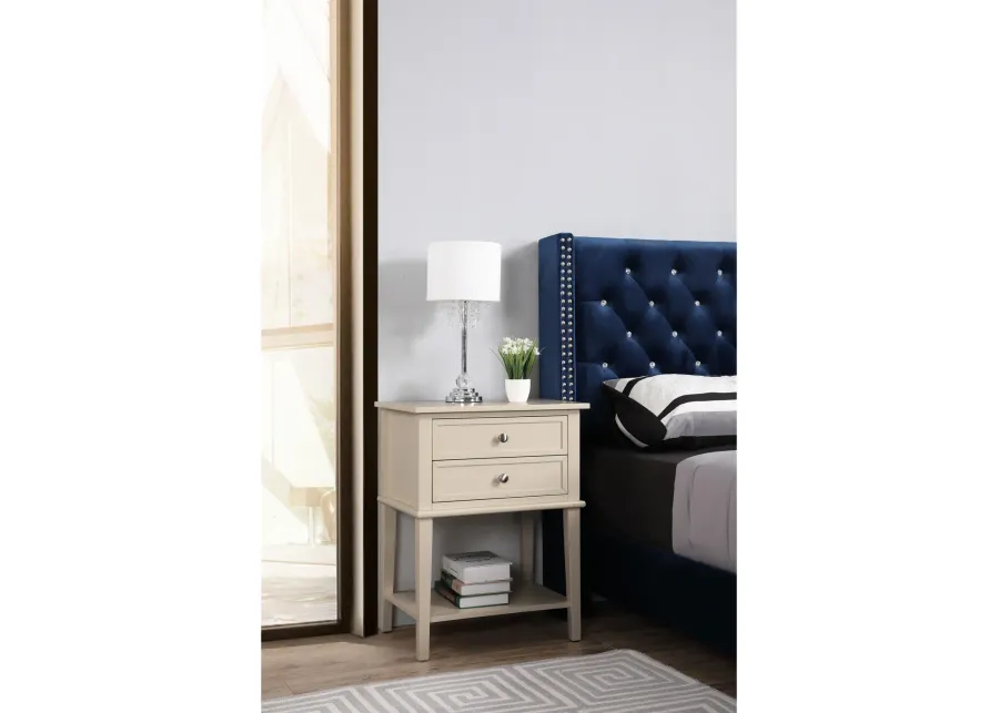 Newton 2-Drawer Nightstand (28 in. H x 16 in. W x 22 in. D)
