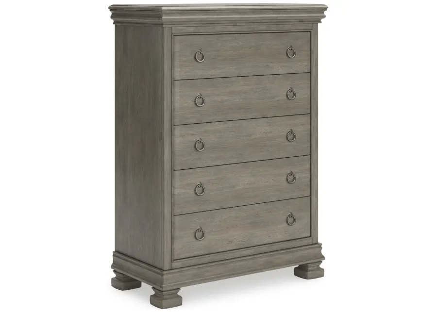 Lexorne 5 Drawer Chest of Drawers