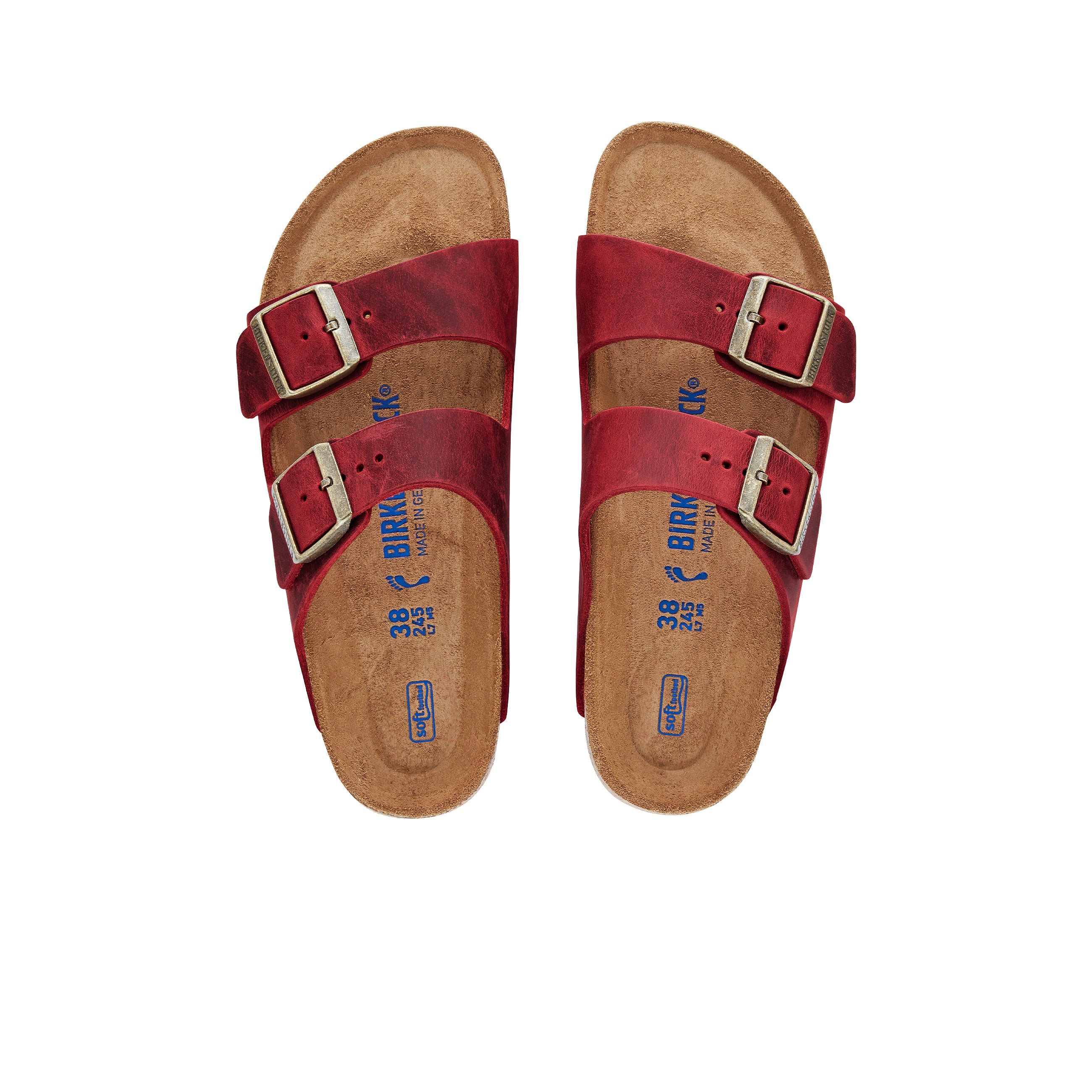 Arizona SFB Fire Red Oiled Leather