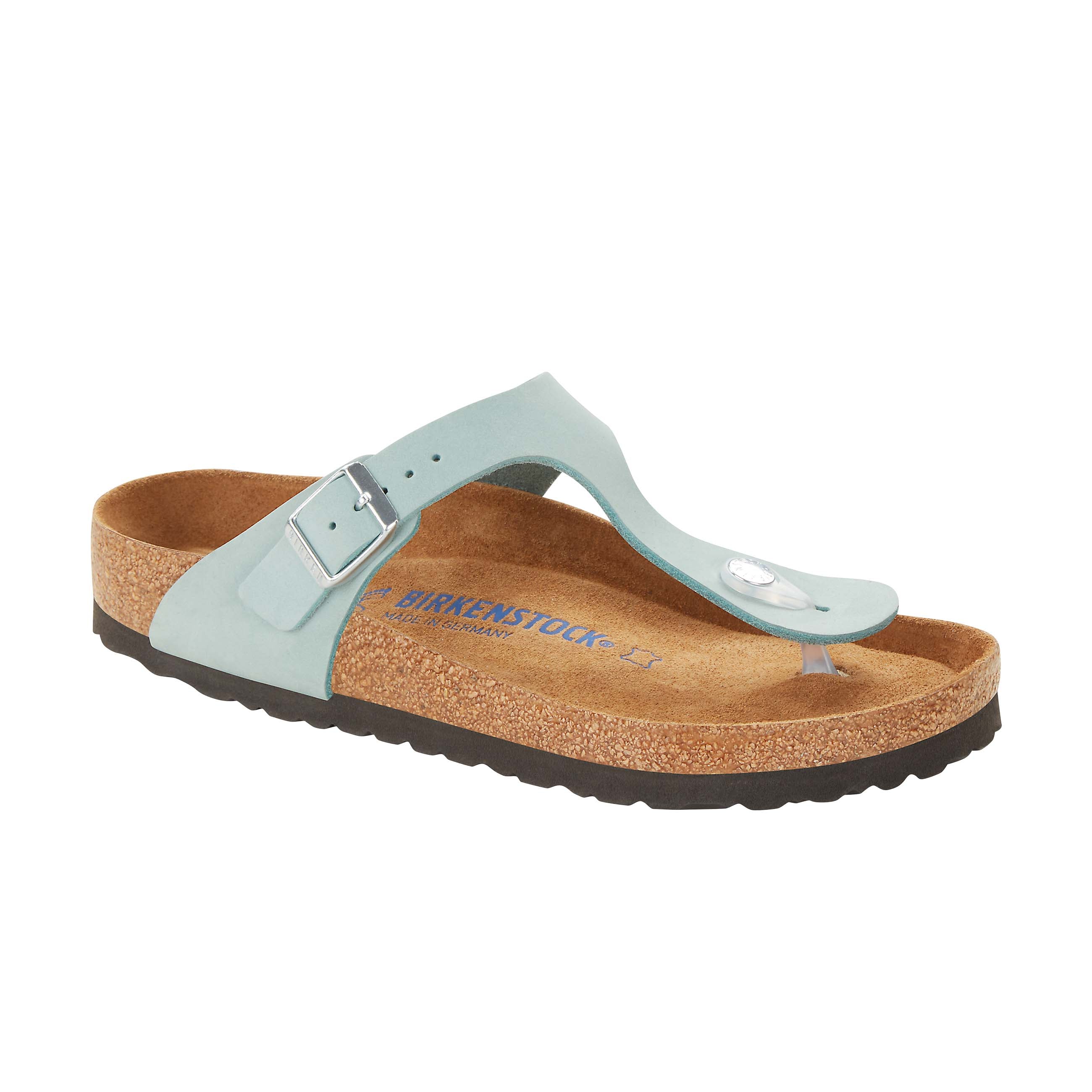 Gizeh SFB Faded Aqua Nubuck Leather