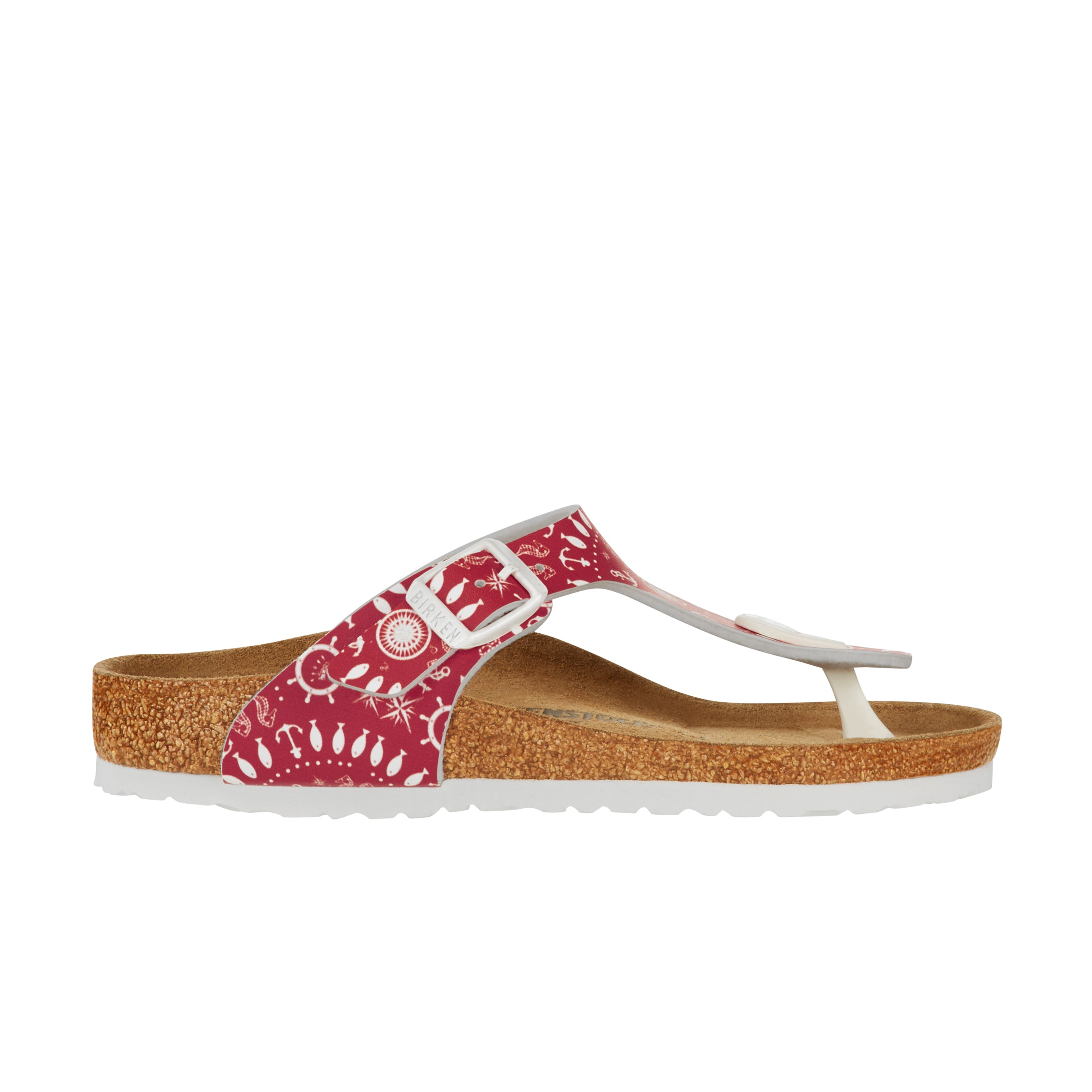 Gizeh Kids Nautical Print Red Birko-Flor