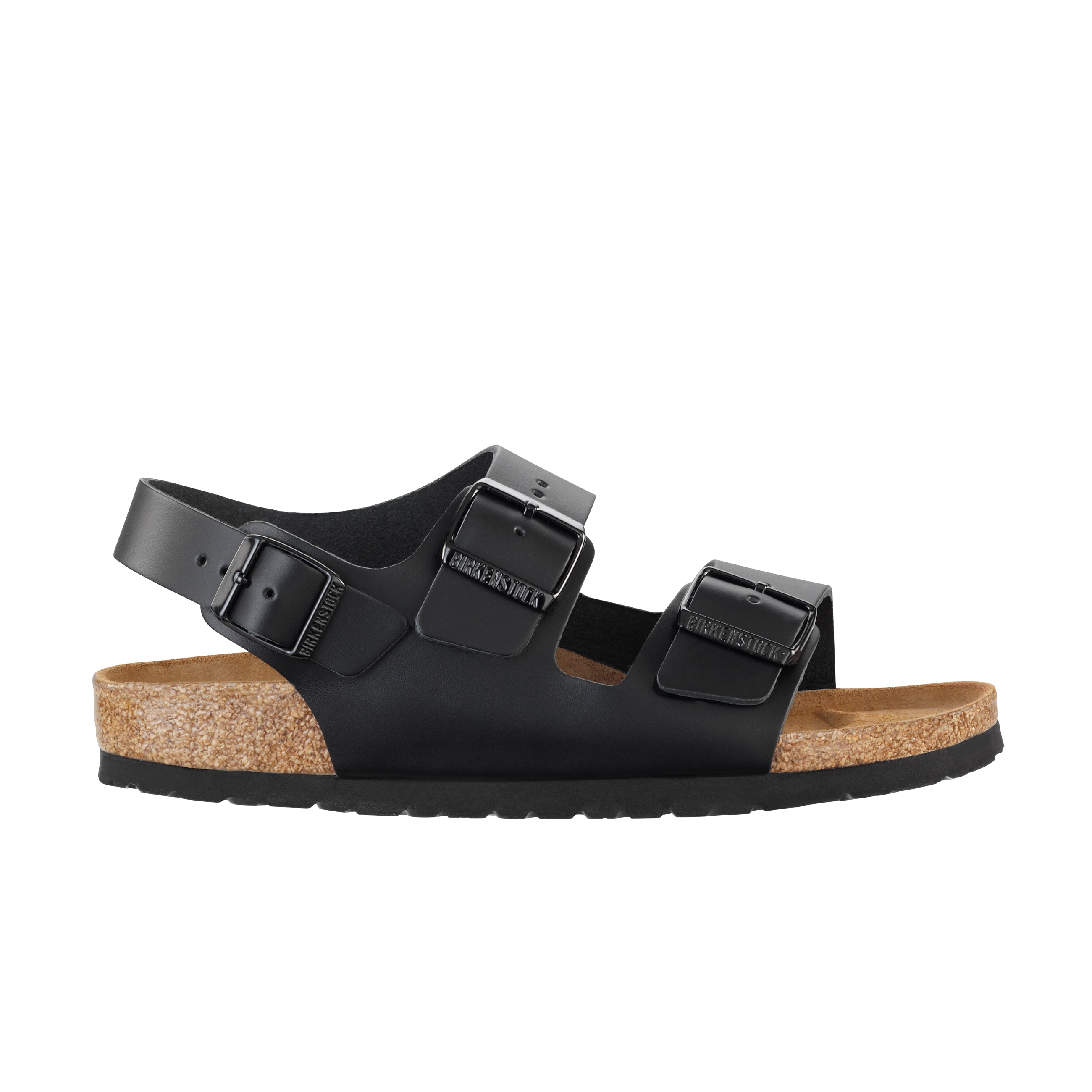 Milano Black Smooth Leather