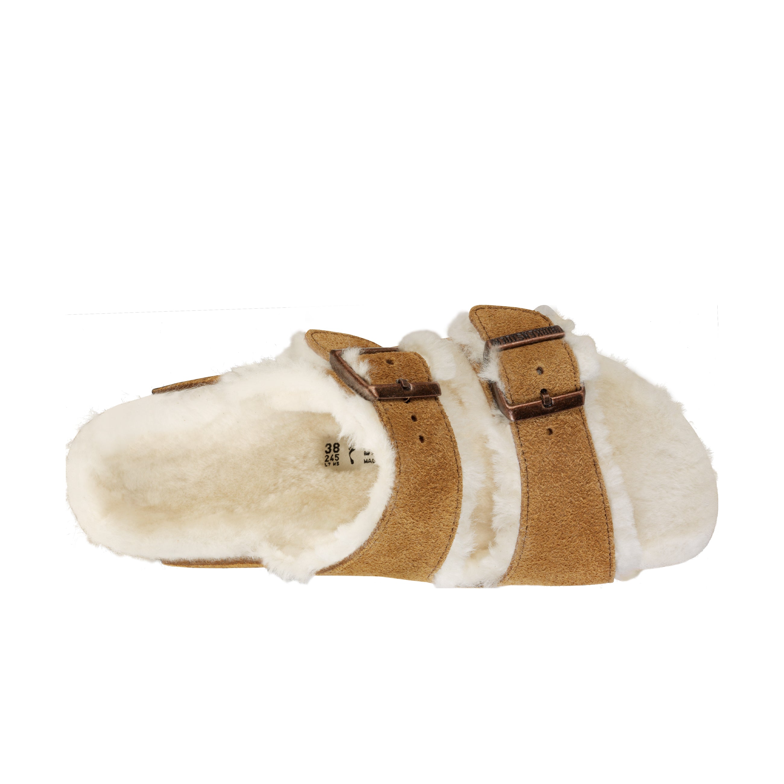 Arizona Mink Suede Leather/Shearling