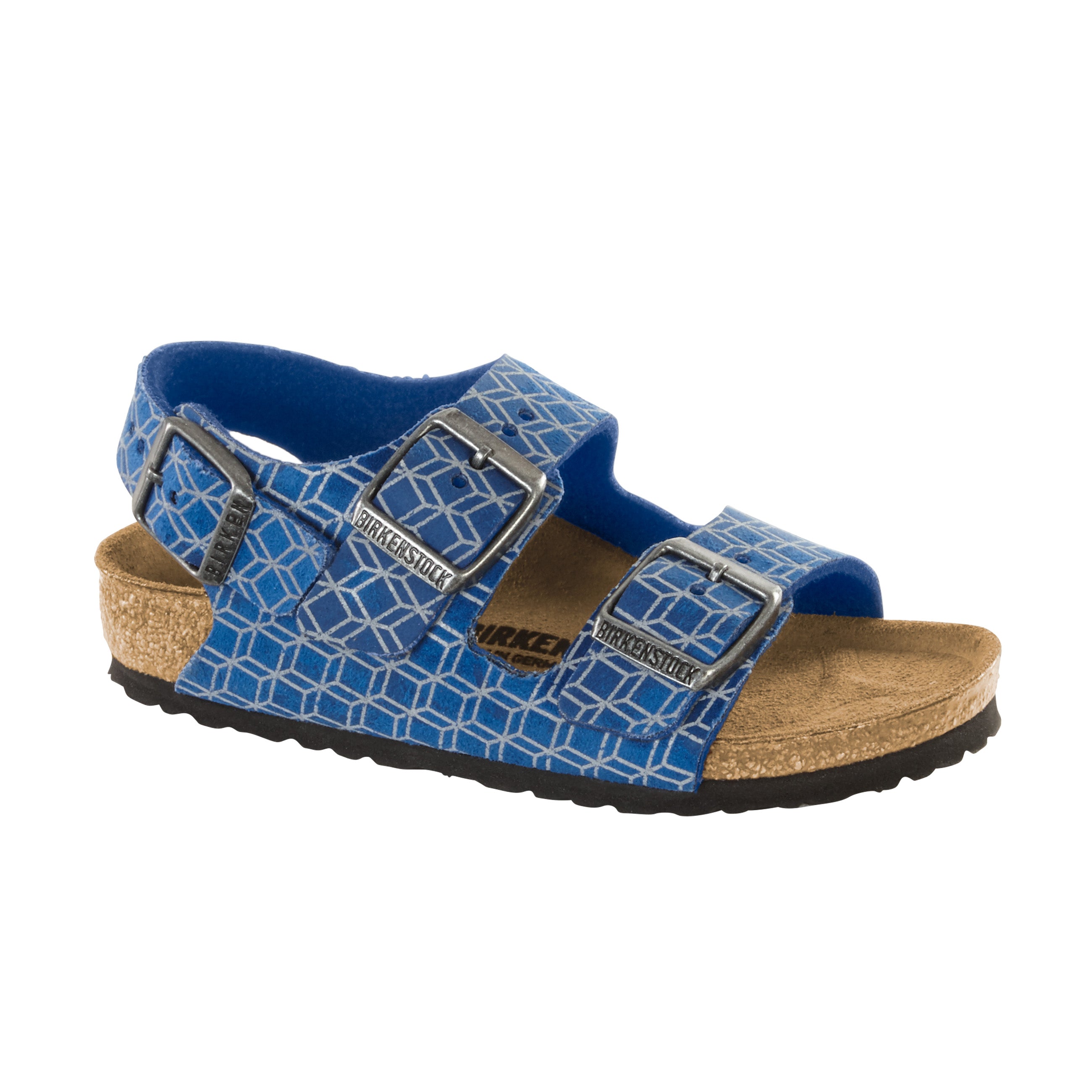 Milano Kids Reflective Cube Blue Microfibre