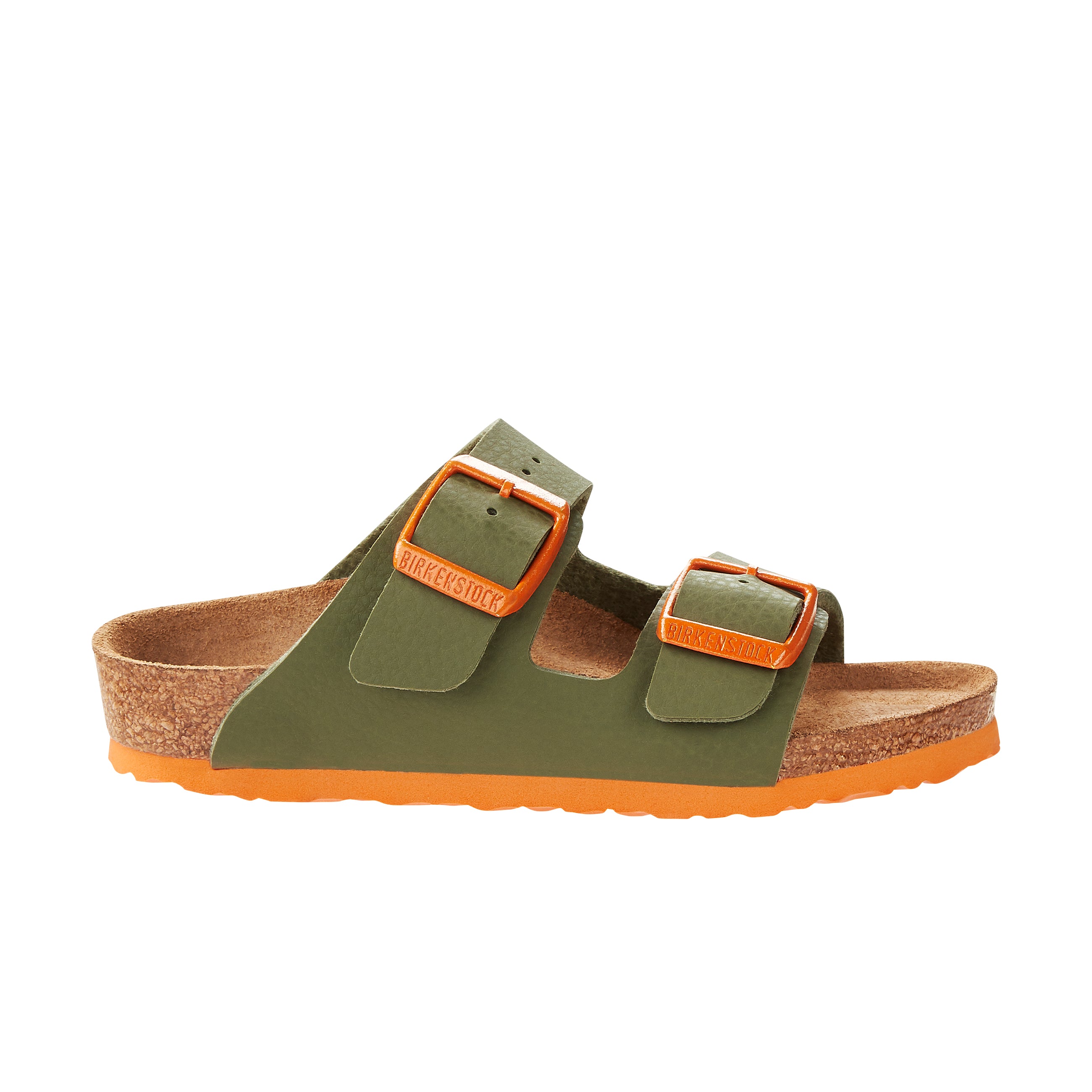 Arizona Kids Desert Soil Moss Green/Orange Birko-Flor