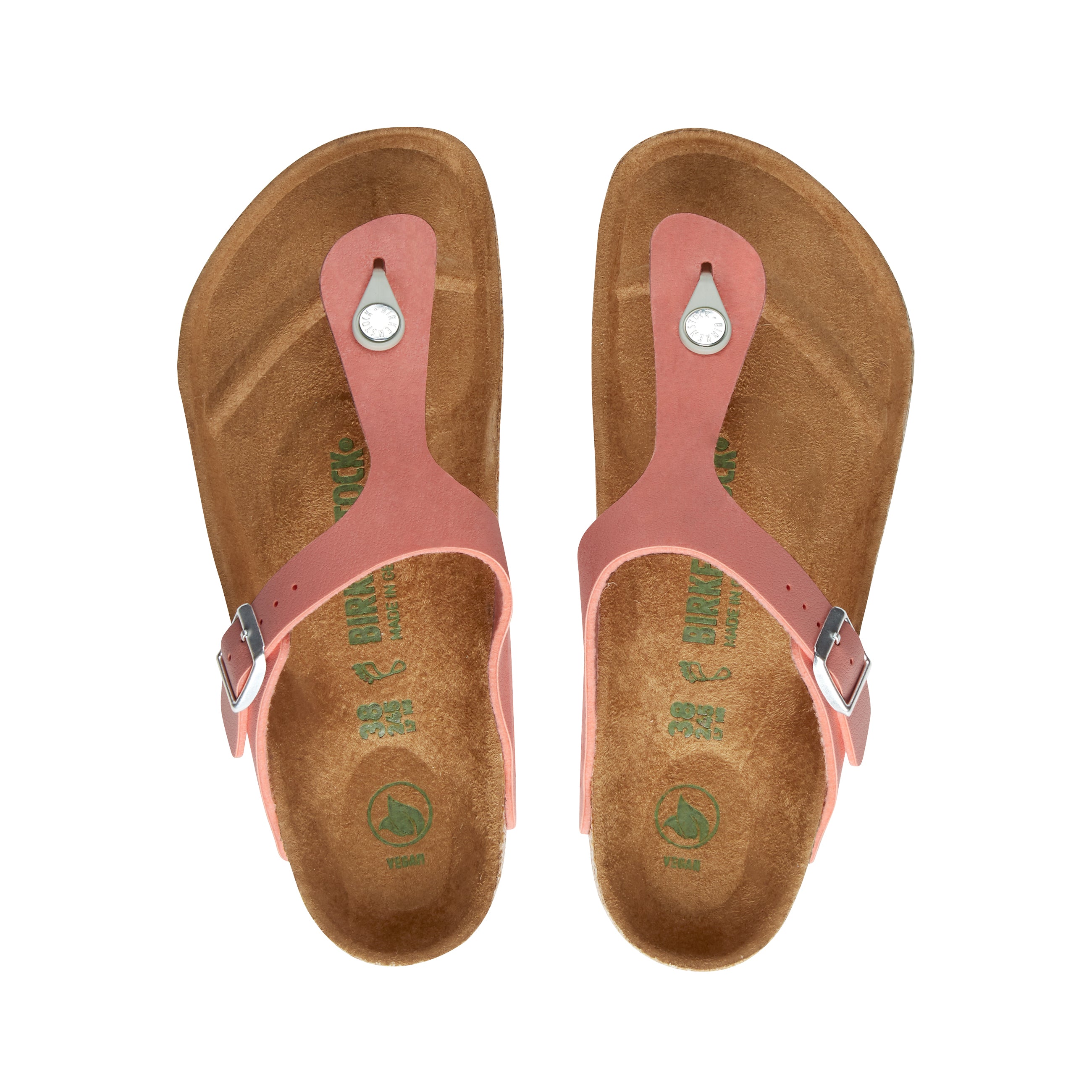 Gizeh Brushed Flamingo Vegan Birko-Flor