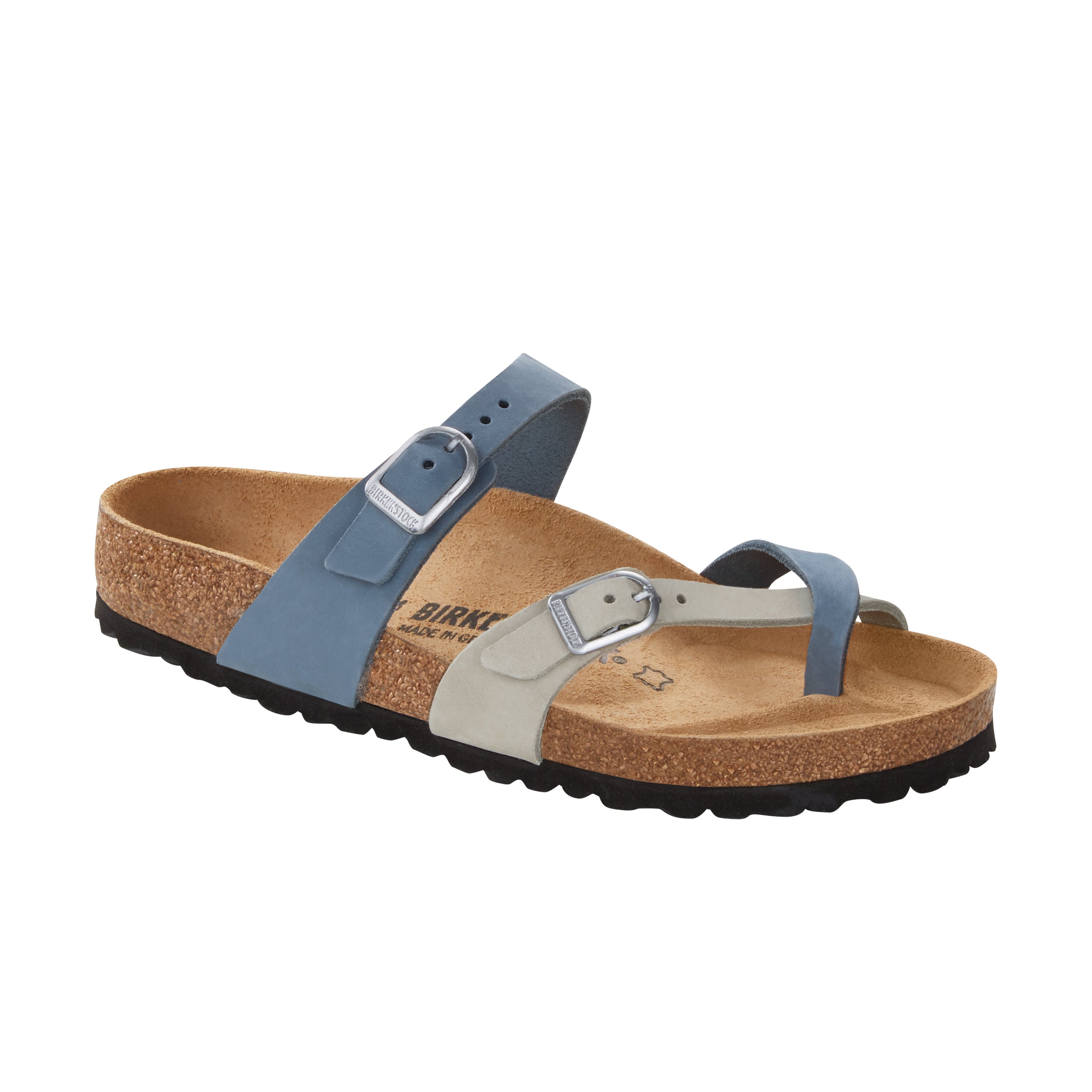 Mayari Dove Blue/Mineral Nubuck Leather