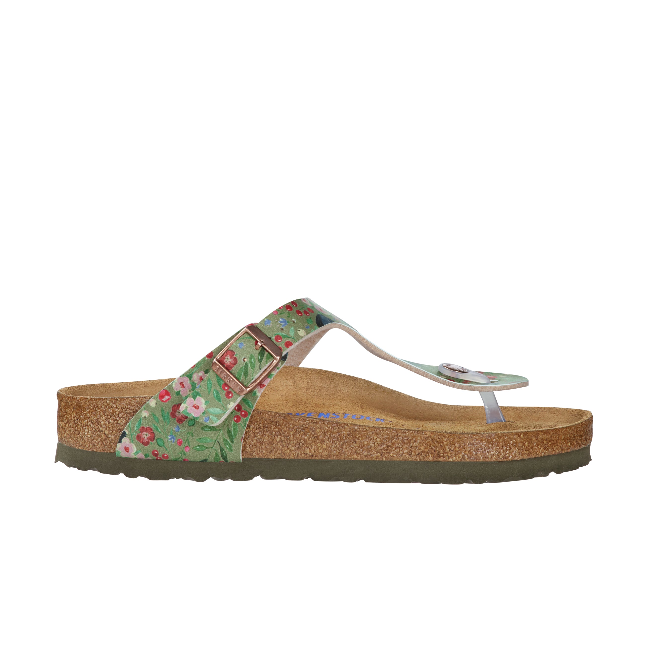 Gizeh SFB Meadow Flowers Khaki Birko-Flor