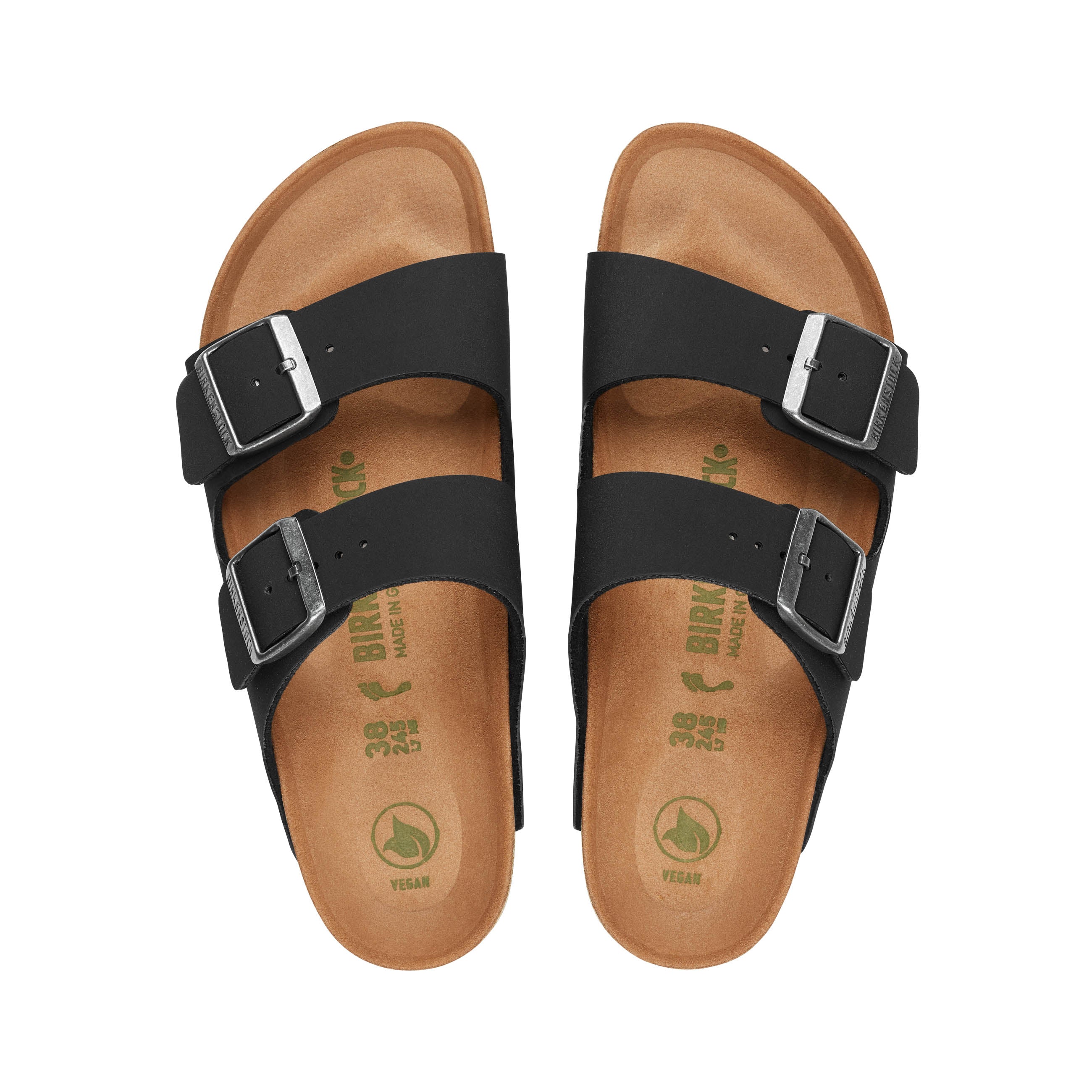 Arizona Black BirkiBuc/Microfibre Vegan