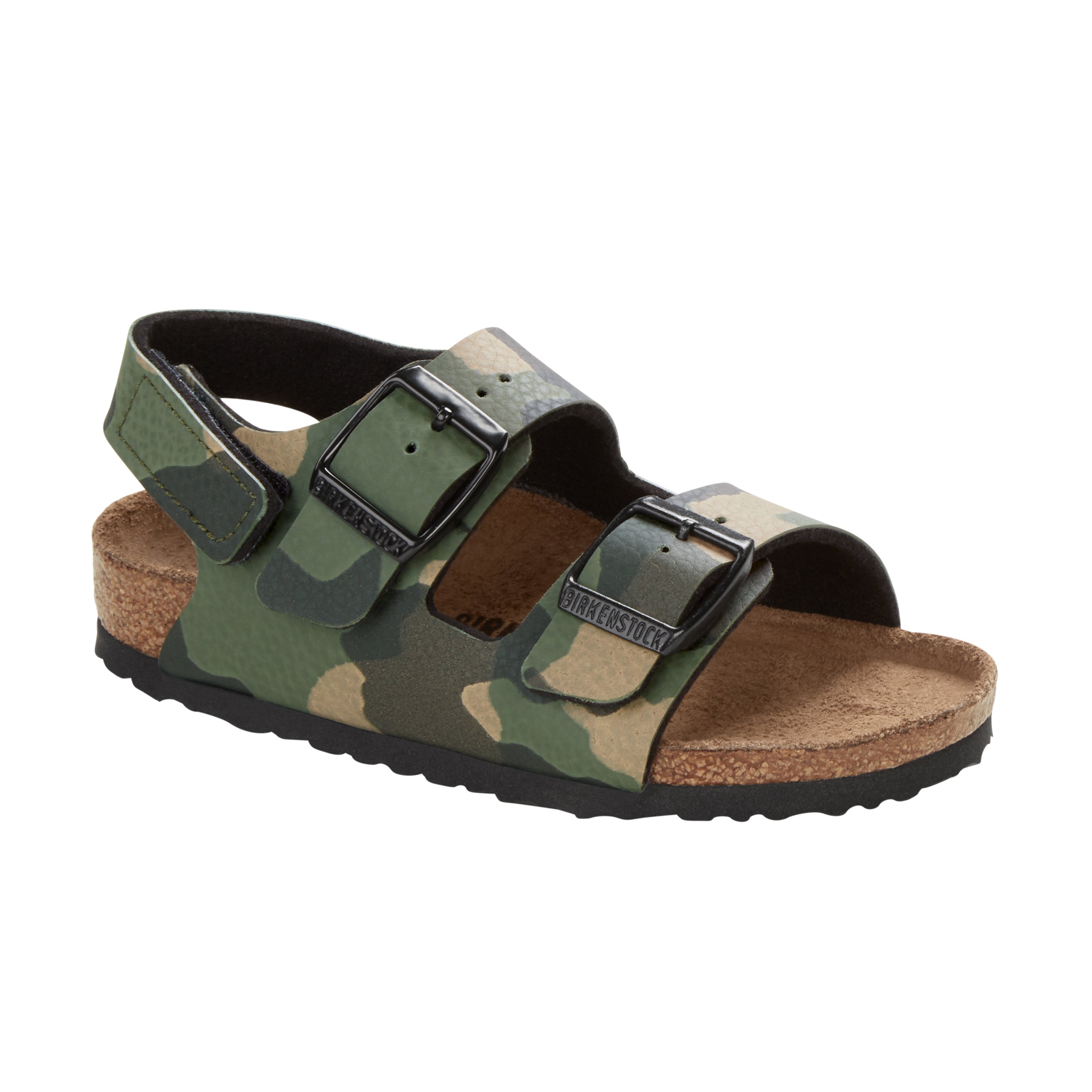 Milano Kids Desert Soil Camo Khaki Birko-Flor